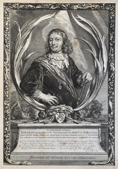 Abraham van der Hulst, wiceadmirał floty Niderland&oacute;w, XVII w.