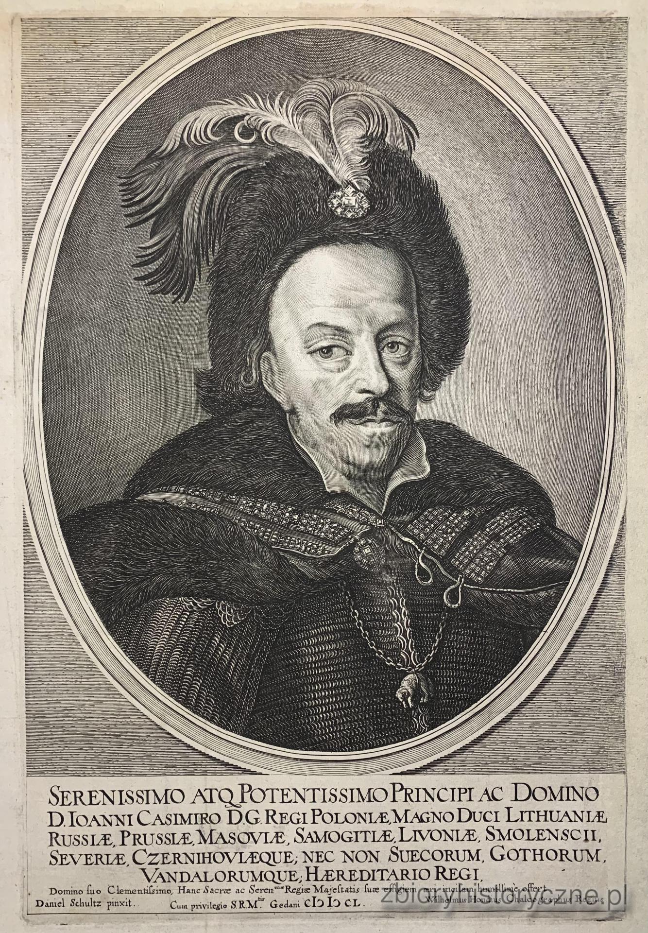 Jan Kazimierz, kr&oacute;l Polski,1650 r. / 0