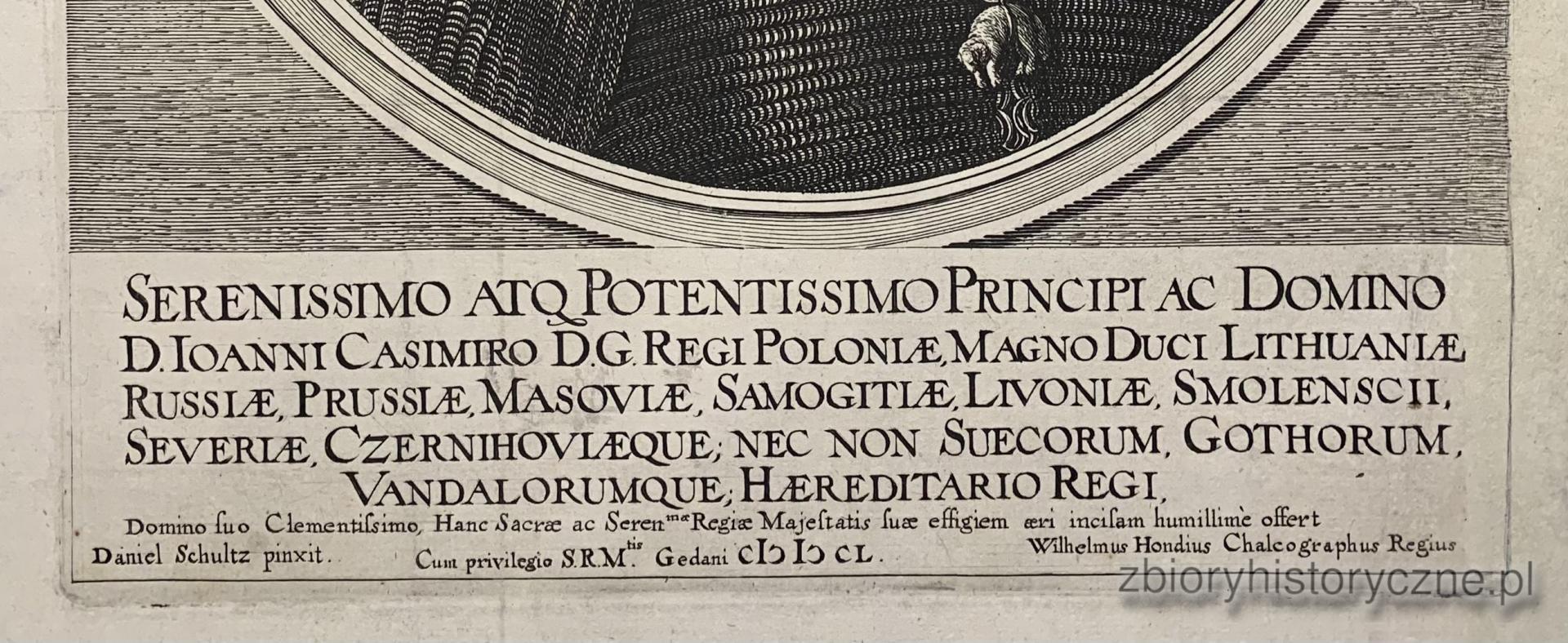 Jan Kazimierz, kr&oacute;l Polski,1650 r. / 3
