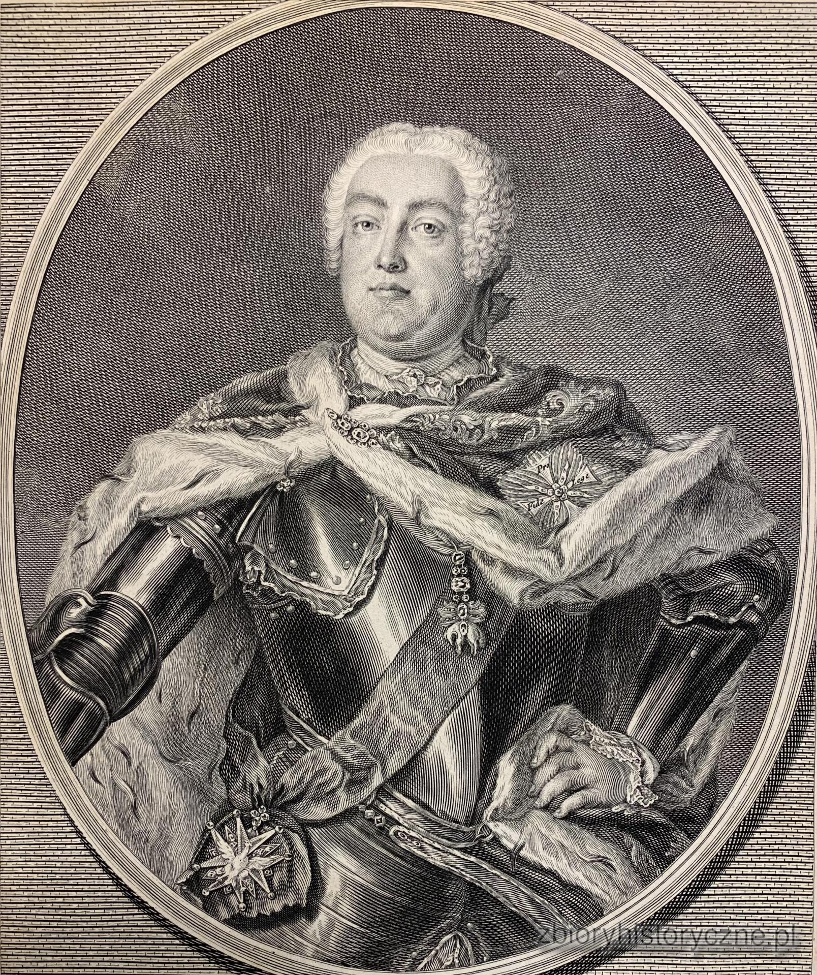 August III, kr&oacute;l Polski, 1750 r. / 1