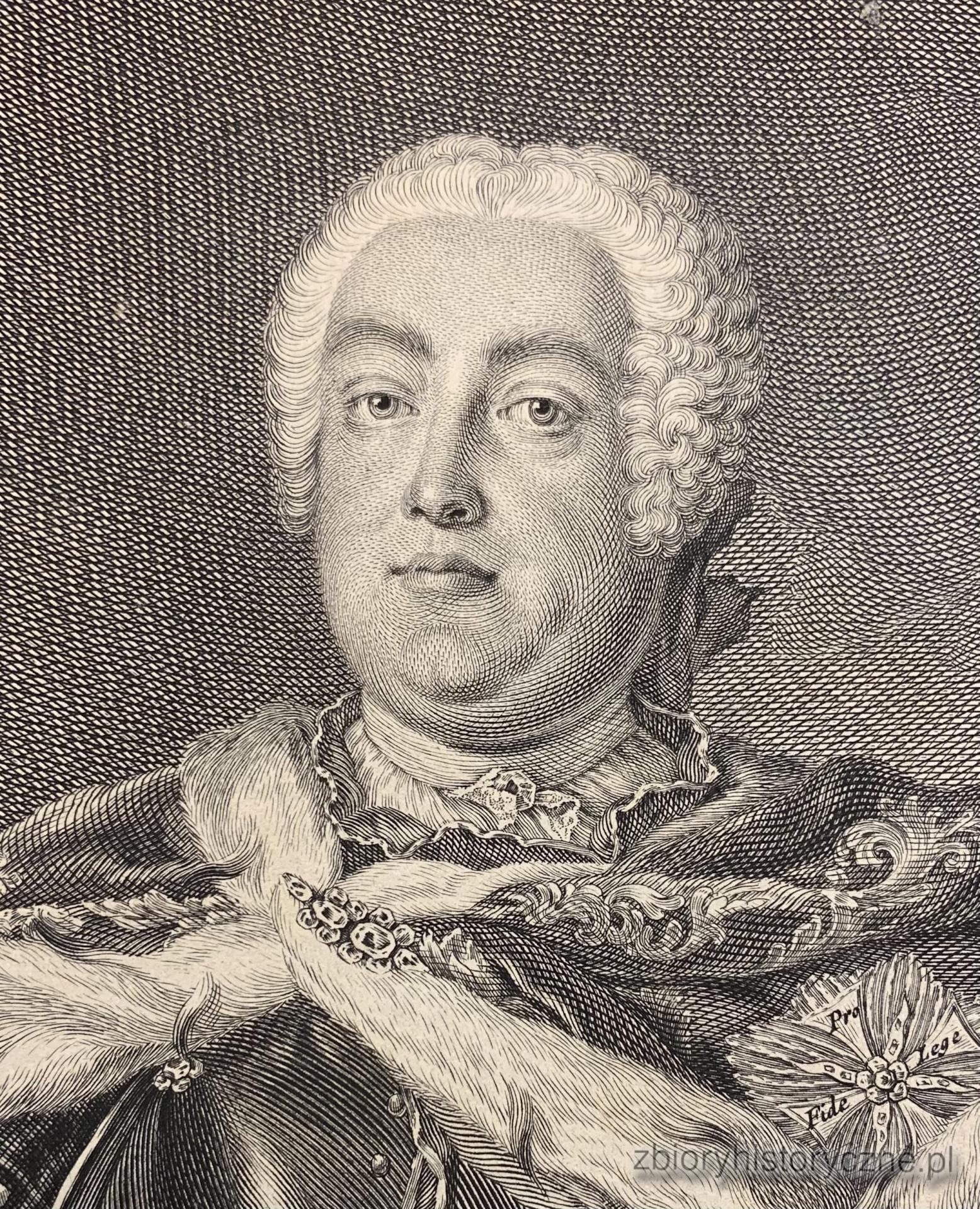 August III, kr&oacute;l Polski, 1750 r. / 2