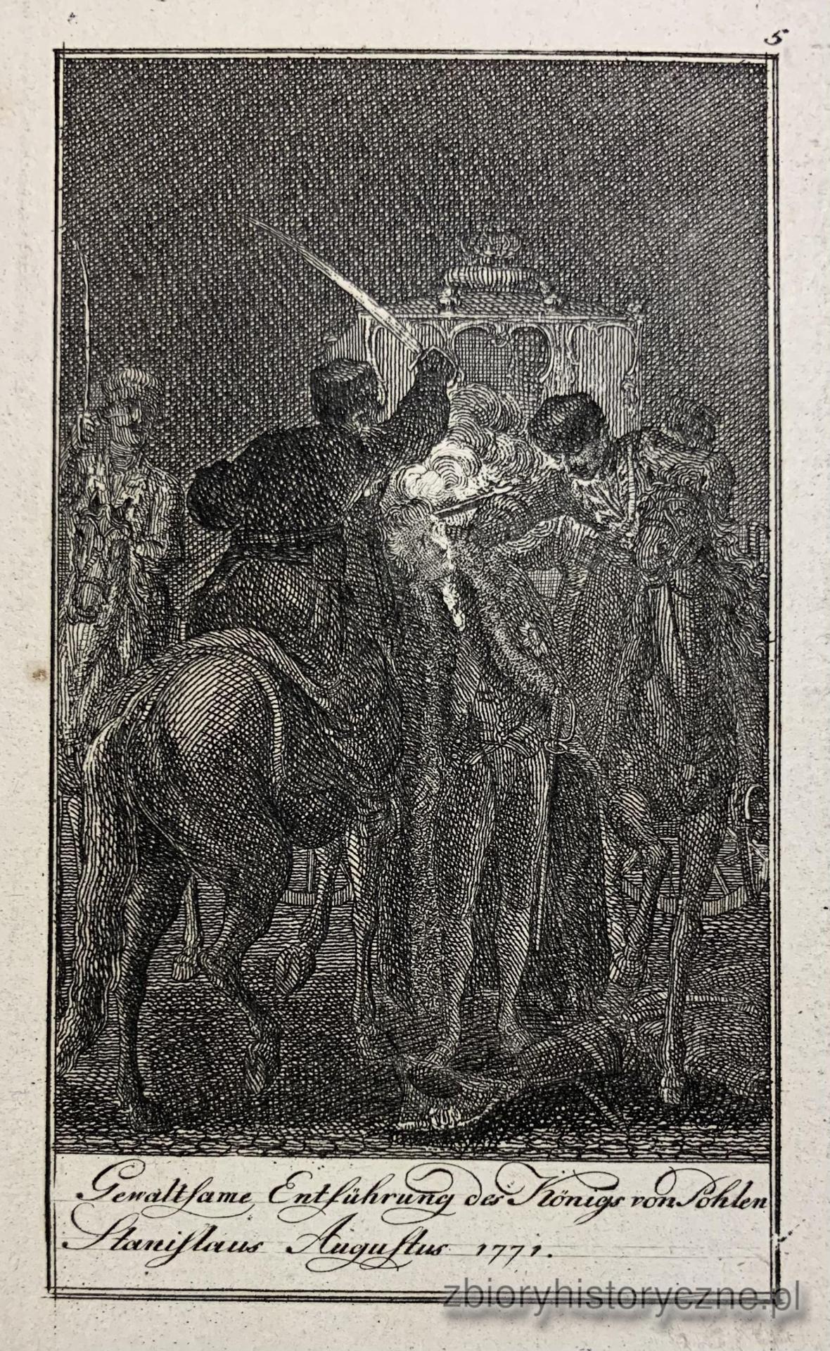 Porwanie kr&oacute;la Stanisława Augusta, 1780 r. / 0