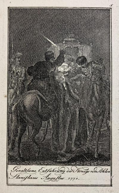 Porwanie kr&oacute;la Stanisława Augusta, 1780 r.