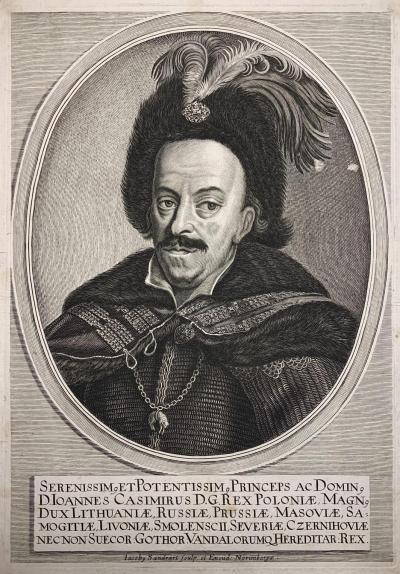 Jan Kazimierz, kr&oacute;l Polski, 1650 r. -1680 r.