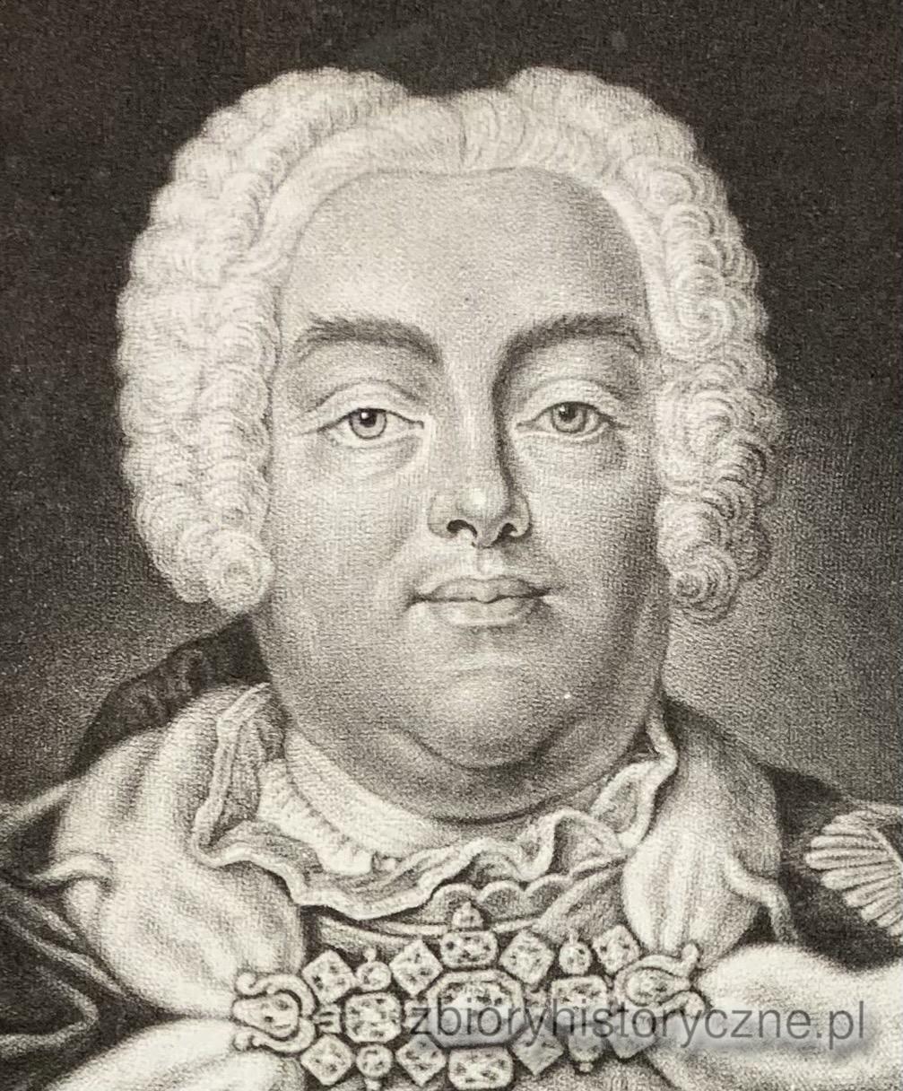 August III, kr&oacute;l Polski, 1750 r. / 2