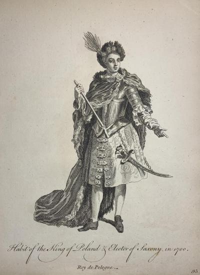 Str&oacute;j kr&oacute;la Polski i Elektora Saksonii (Augusta II Mocnego) w 1700 r