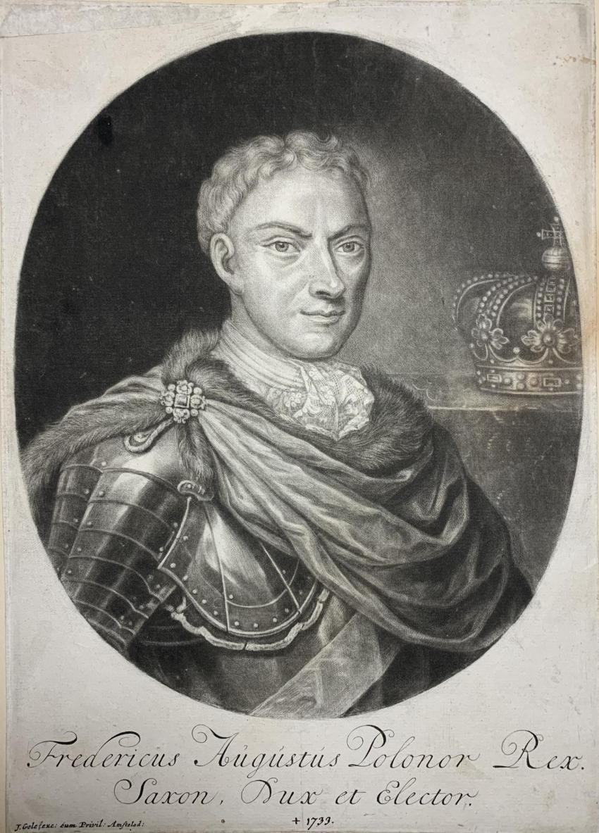 August II Mocny, kr&oacute;l Polski, ok. 1700 r.