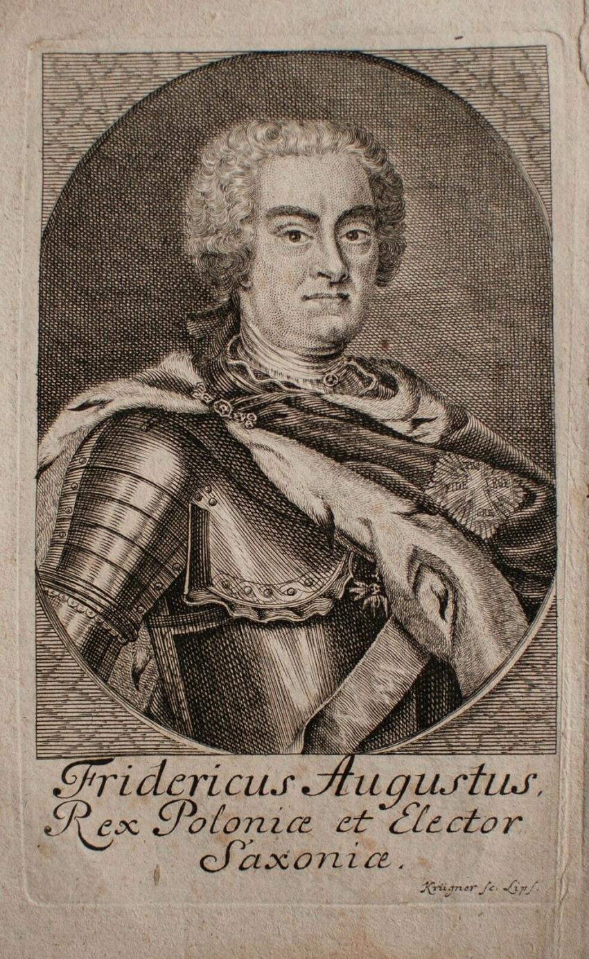 August II Mocny, kr&oacute;l Polski, przed 1727 r.