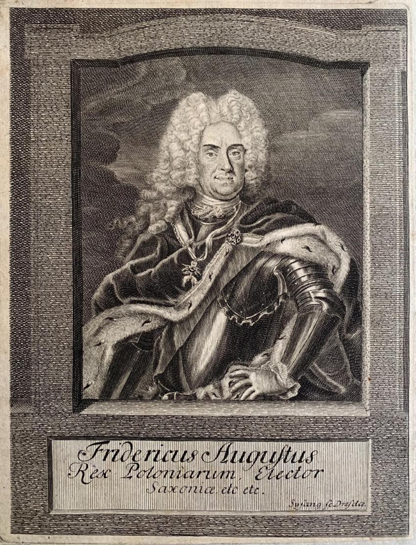 August II Mocny, kr&oacute;l Polski, przed 1727 r.