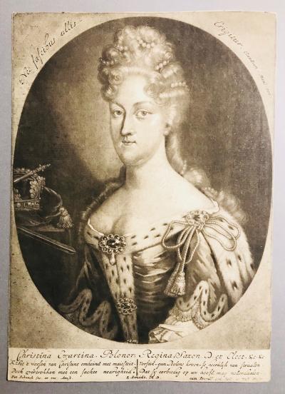 Christina Eberhardina, małżonka kr&oacute;la Augusta II Mocnego, ca. 1700