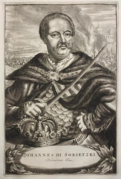 Jan III Sobieski, kr&oacute;l Polski, 1705 r.