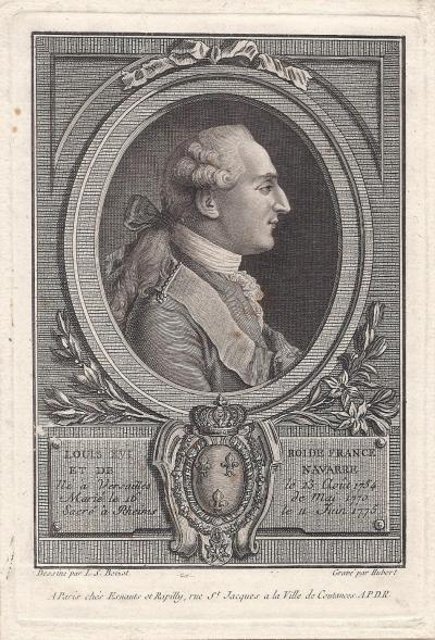 Ludwik XVI, kr&oacute;l Francji, 1774 r.