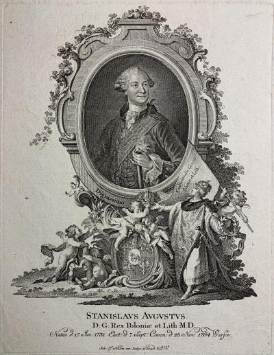 Stanisław August, kr&oacute;l Polski, 1770 r.