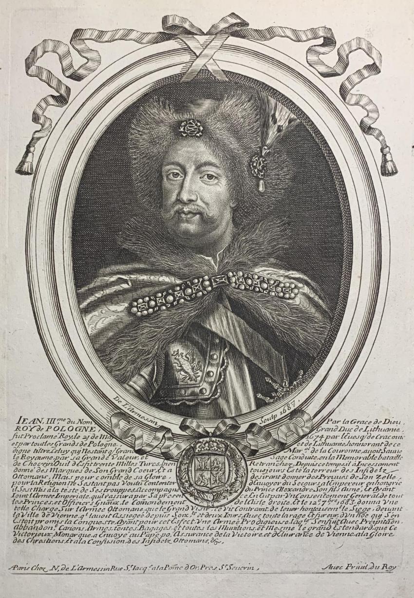 Jan III Sobieski, kr&oacute;l Polski, 1687 r.