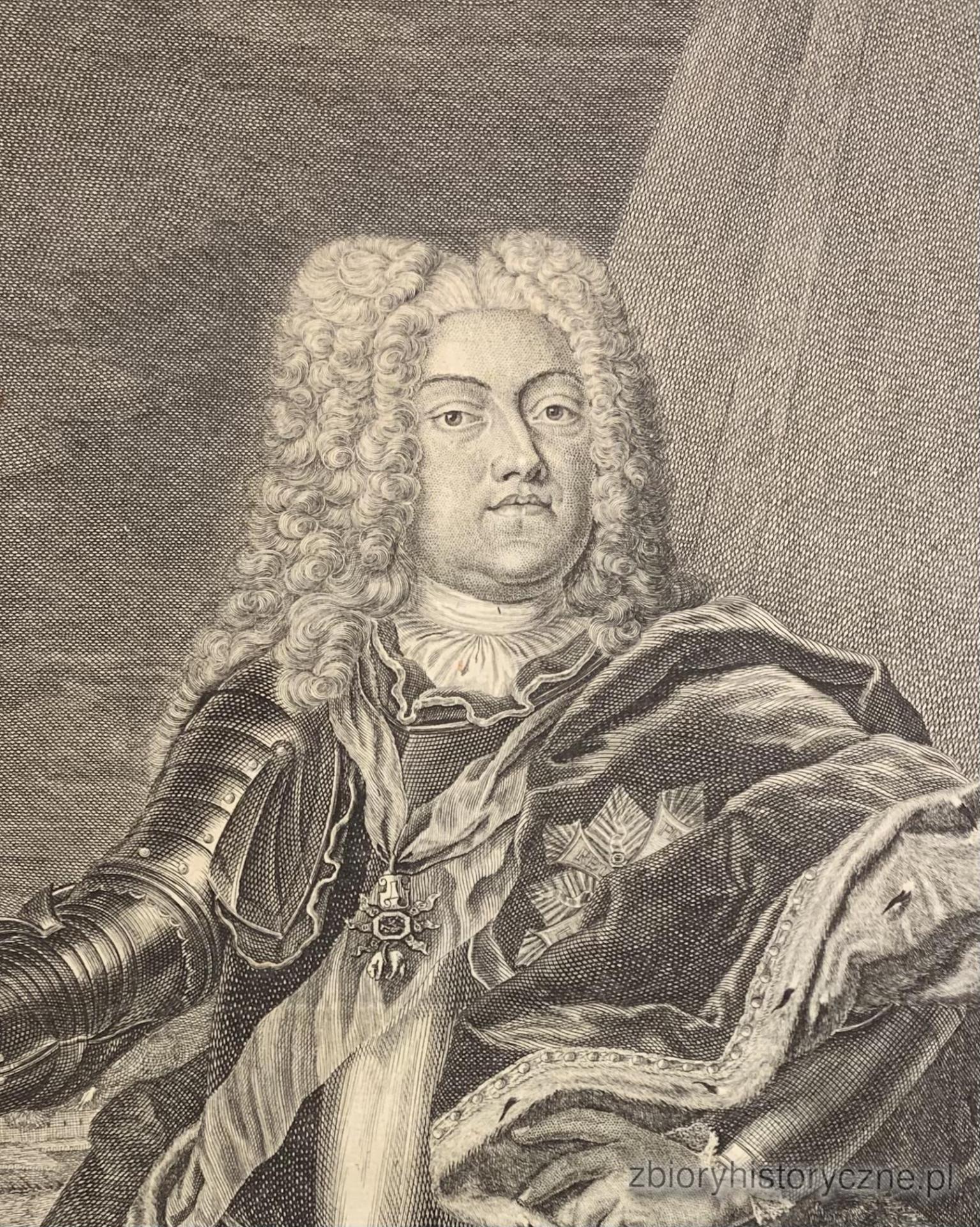 August III, kr&oacute;l Polski, 1734 r. / 2