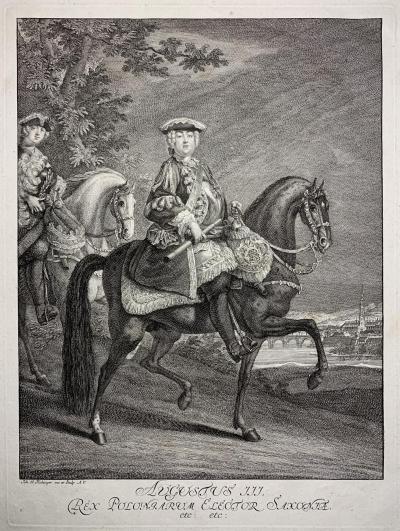 August III, kr&oacute;l Polski, 1760 r.