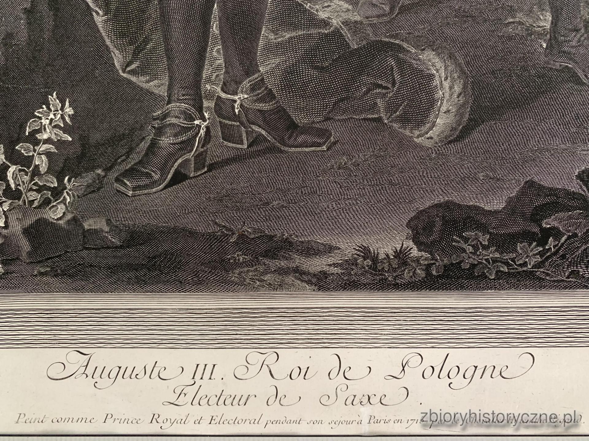 August III, kr&oacute;l Polski, 1750 r. / 4