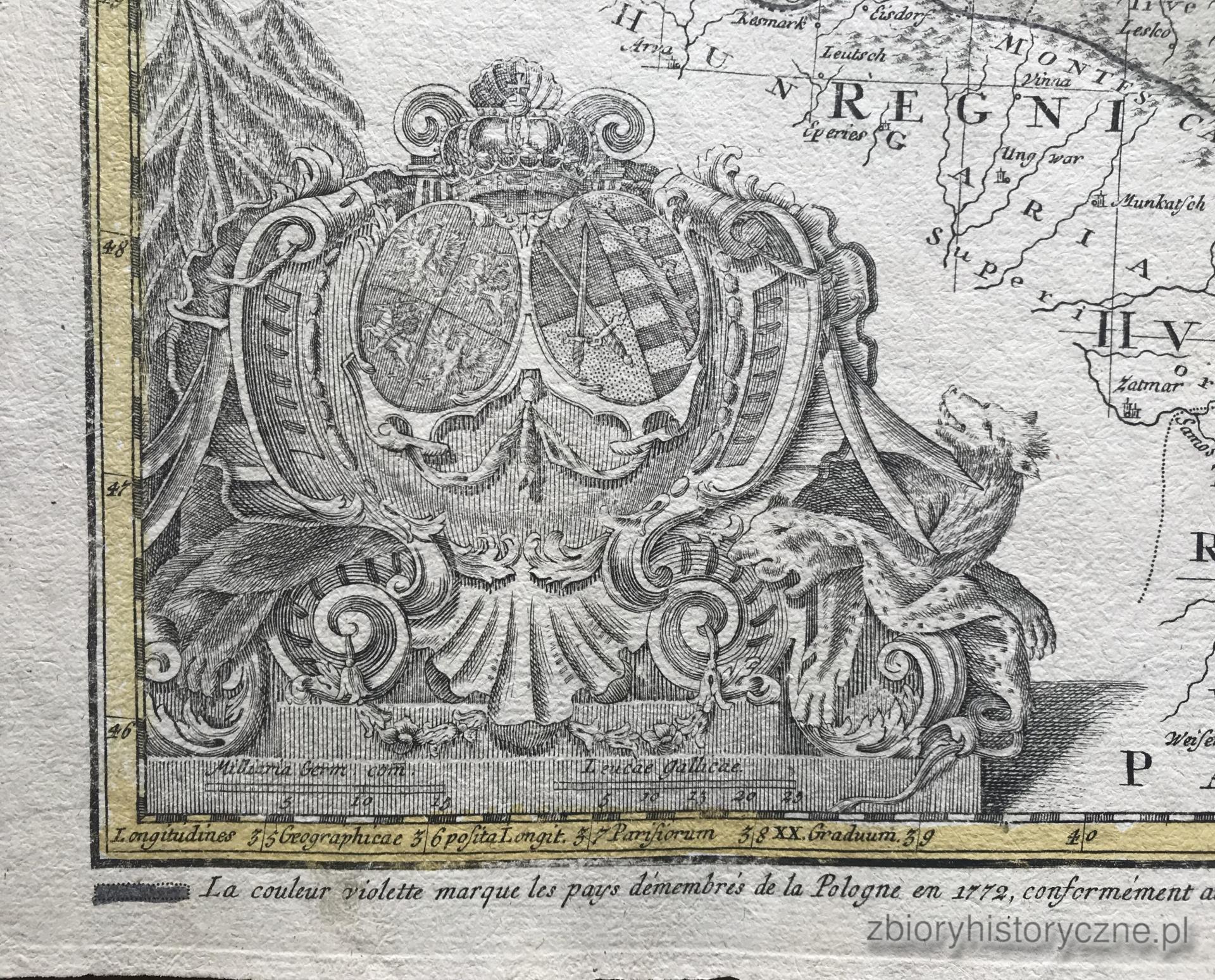 Kr&oacute;lestwo Polskie, Homann, 1770-1780 r. / 2