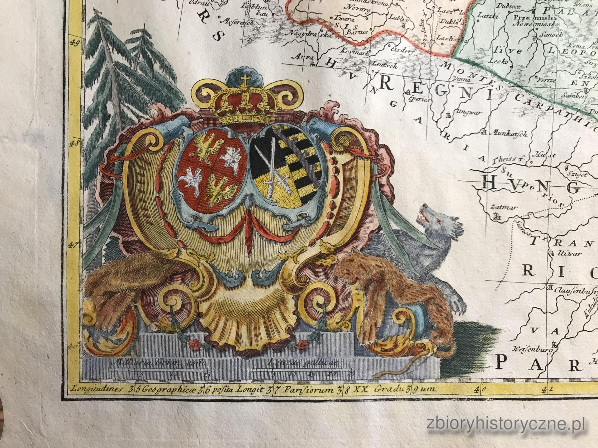 Kr&oacute;lestwo Polskie, Homann (spadkobiercy), 1750 r. / 2