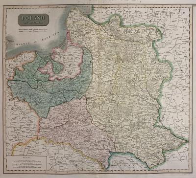 Polska po rozbiorach, J. i G. Menzies, J. Thomson, 1817 r.